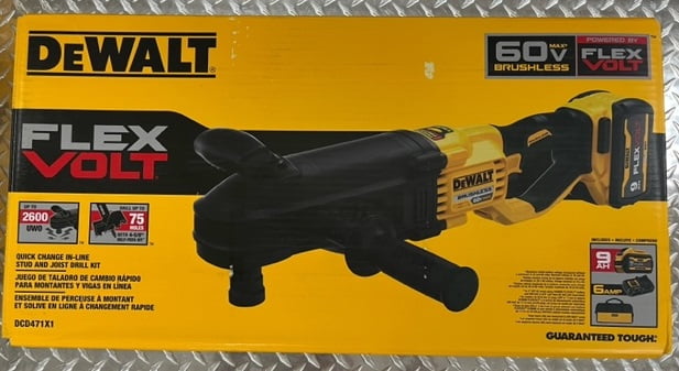 DEWALT Cordless Stud and Joist Drill Kit, 60V