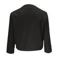 thumbnail image 5 of adviicd Long Sleeve Shirts for Men Mens Shirt Male Cotton Linen Casual Loose Shirt Mens Big And Tall Shirts For Men (Black,XXXXXL), 5 of 6