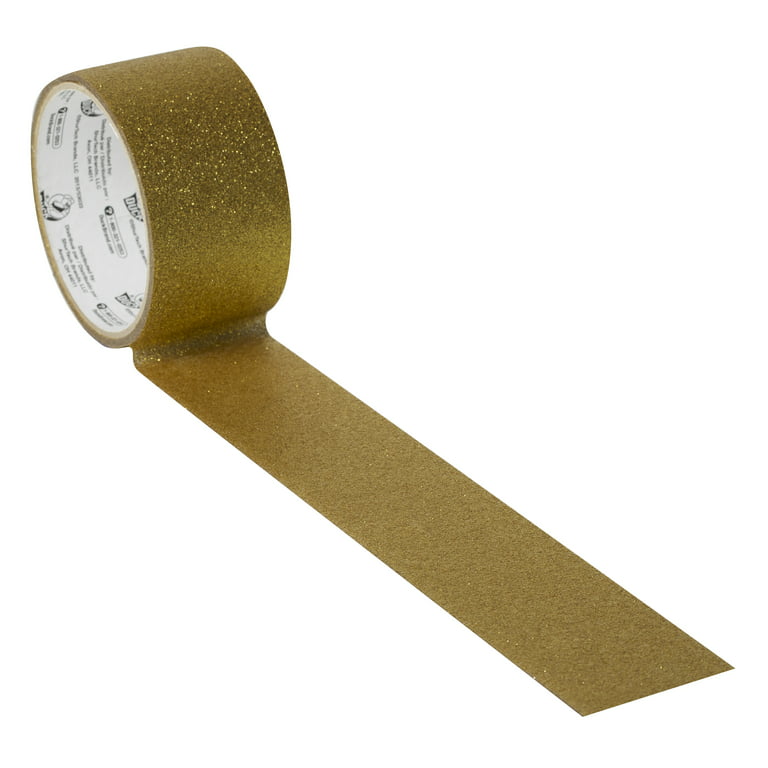 Duck Glitter Crafting Tape - Gold, 5 Yards 