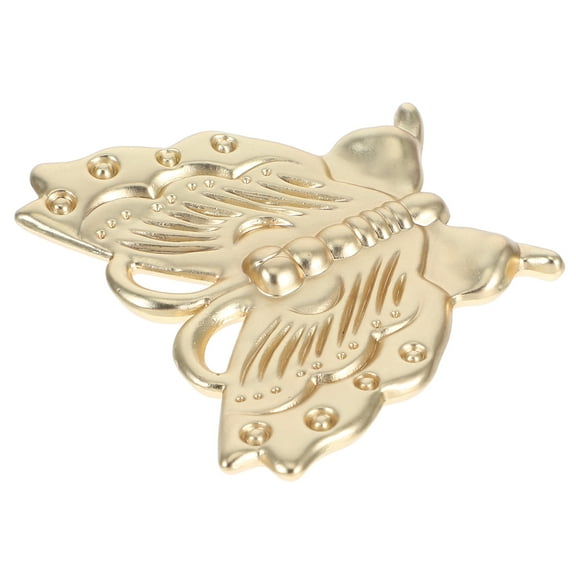 OUNONA Rhinestone Drawer Knobs and Pulls Handle 5.00X4.40X1.50CM Golden