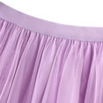 thumbnail image 5 of Women Mesh Solid Skirt A Line Color Waist Long Skirt High Skirt Skirts for Teen Girls Denim Midi Skirts Beach Skirt Side Skirts for Cars Universal Silk Mini Skirt Tennis Skirt for Women Denim Skirts, 5 of 6