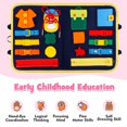 thumbnail image 4 of Tablero Ocupado Portátil, Juguete Educativo, Juguete Portátil Para La Primera Infancia, Tablero De Aprendizaje, Herramientas Educativas Para Niños, Juguetes Y Regalos Methold BA001067-00, 4 of 6