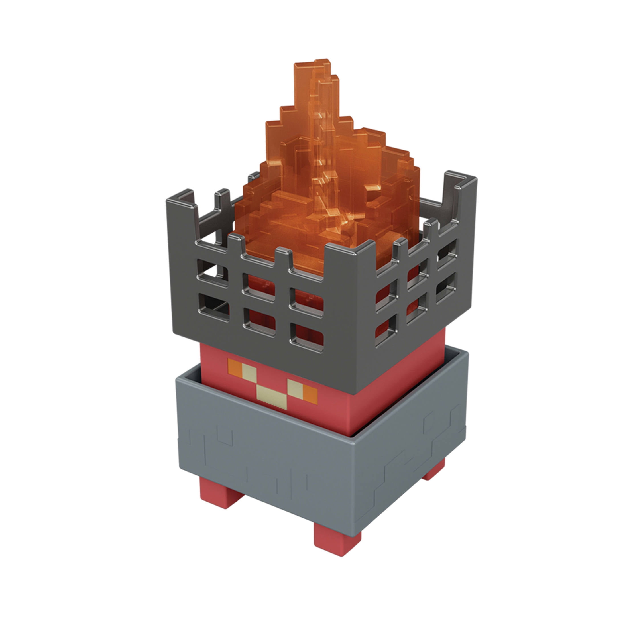 Minecraft Dungeons II Flame Construct Action Figure & Accessories Set, 3.25-inch Scale Collectible Toy