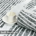thumbnail image 4 of Hasoo Runner Rug 2' x 6' Washable Rugs for Hallway Abstract Geometric Striped Carpet Modern Rug, Gray, 4 of 7