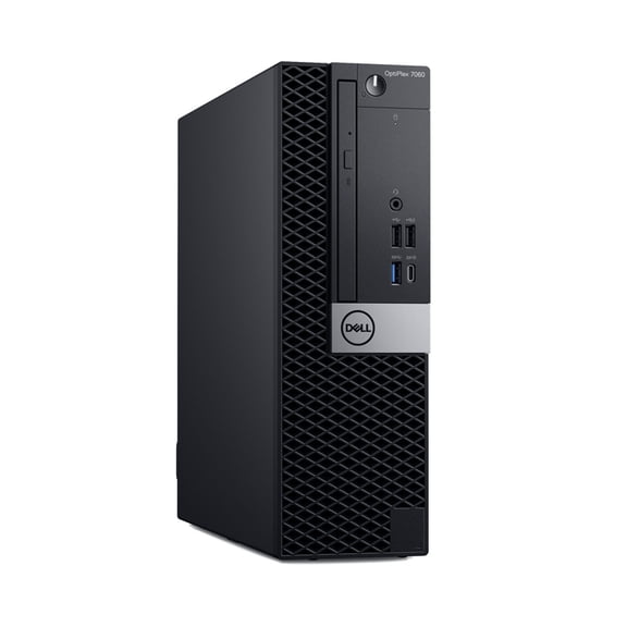 Restored Dell OptiPlex 7060 SFF Desktop Computer, Intel Core i7-8700 3.2GHz, 32GB RAM, 512GB SSD, Windows 11 Pro, Wi-Fi, Bluetooth