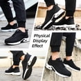 thumbnail image 6 of LAoutun Steel Toe Shoes for Men Black Work Shoes Safety Shoes Steel Toe Sneakers, 6 of 6