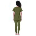 thumbnail image 3 of Moomaya Womens Nightwear Set Pyjama Cotton Sleepwear 2 Pcs Nightdresses, 3 of 7
