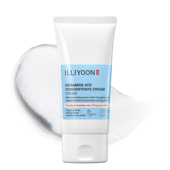 Crema hidratante Illiyoon Ceramide Ato 75 ml para piel sensible