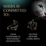 Sheba Meaty Tender Sticks with Chicken, Tuna Flavor, or Salmon Flavor Cat Treats, 0.14 oz, 40 Count