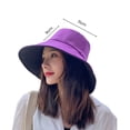 thumbnail image 6 of Yesbay Sun Hat Double-layered Big Sunscreen Basin Hat for Outdoor, 6 of 8