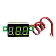 thumbnail image 1 of 0.36 Inch Led Digital 2-Line Dc Voltage Table Red Blue Green Dc4.5-30V Voltmeter, 1 of 8