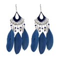 thumbnail image 1 of Boucles d'Oreilles Bohémiennes Style National Rétro Longues Pendentif Boucles d'Oreilles Déclaration, 1 of 9