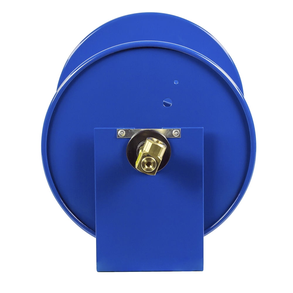 Coxreels 100 Series Compact Hand Crank Lightweight Water and Air Hose Reel, Blue
