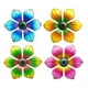 thumbnail image 1 of Billuyoard 4 Uds. De adornos de flores de hierro, decoración de flores tridimensional montada en la pared, decoración de pared de flores de Metal para Decoración del hogar Billuyoard HA019494-00, 1 of 1