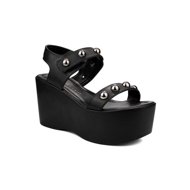 Sandalia Cuña para Mujer Lob Footwear 04502965 negro 22 LOB Footwear 04502965
