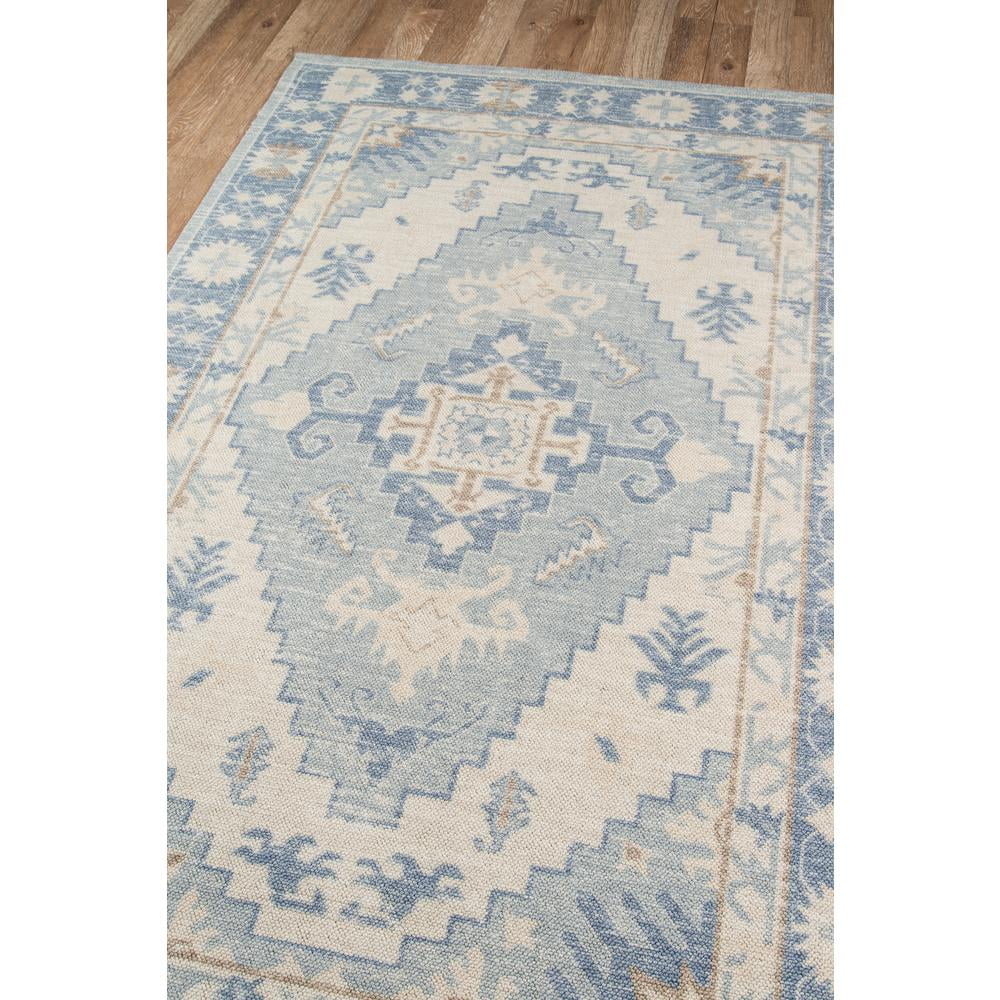 Momeni Anatolia Wool and Nylon Machine Made Blue Area Rug 7'9" X 9'10"
