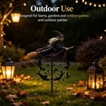 thumbnail image 2 of Mivyn The Enchanted Witch Garden Wind Spinner, Metal Halloween Yard Art Outdoor Decor, Outdoor Garden Stake Decoration, Halloween Lawn Ornament, for Garden Patio Pathway Fall Decorations (2PCS), 2 of 6