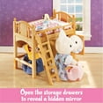 thumbnail image 4 of Calico Critters Loft Bed, Dollhouse Furniture Set, 4 of 5