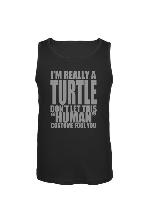 Halloween Human Turtle Costume Mens Tank Top