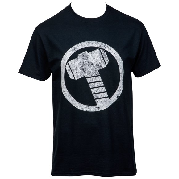 Thor Hammer Symbol T-Shirt-5XLarge