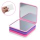 thumbnail image 4 of 4 mini espejos de maquillaje plegables portátiles de doble cara para niñas y mujeres, espejo de mano pequeño para viajes diarios, bonitos y compactos., 4 of 6