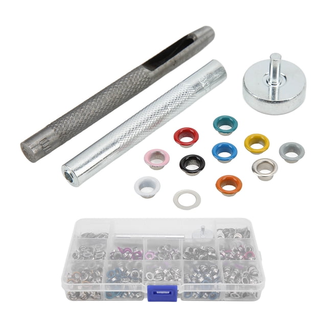 Ojales de colores ojales de colores Ampliamente utilizados Fácil de almacenar Fácil almacenamiento Resistente para manualidades de bricolaje para ropa de bebé para falda LHCER Otros