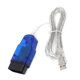 thumbnail image 1 of Cable De Diagnóstico, Interfaz USB Portátil Línea De Prueba De Diagnóstico Estable De Plástico Con Reemplazo De CD Para A2 Cabriolet Para Automóvil, 1 of 7