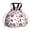 Fireman and Glove, variant on Fireman and Cone Blue Pattern Drawstring Insulated Lunch Bag for Women, Stain-Resistant Large Lunch Tote with Multi-Pockets for Work Office