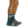 thumbnail image 5 of Darn Tough Men's Sunset Ridge Micro Crew Lightweight with Cushion Sock (Style 1997), Large, Bottle & Charcoal (Variety Pack), 5 of 8