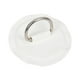 thumbnail image 1 of redondo en forma de D, sin pegamento, incluye de lazo con hebilla de cuerda de amarre de acero inoxidable 316 para bote inflable de PVC, blanco Baoblaze  Anillos en D inflables para kayak, 1 of 6