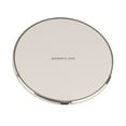thumbnail image 5 of Hydanny Wireless Charger Fast Wireless Charging Pad QI Round Charging Mat for IPhone for Android Silver, 5 of 8
