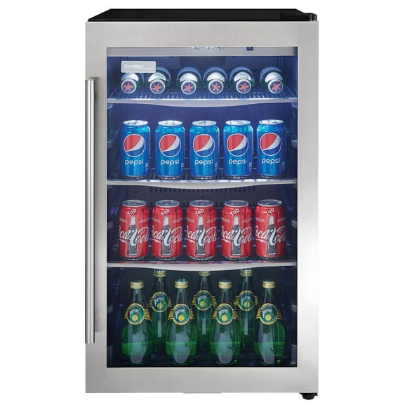 Danby DBC434A1BSSDD Centre de boissons autoportant de 4,3 pi3 en Acier Inoxydable