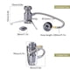 thumbnail image 4 of Adaptador Trípode Adaptador de recipiente de butano Conector de estufa de gas plegable Conector de s campingmoon Adaptador, 4 of 5