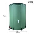 thumbnail image 5 of koolsoo Baril de Pluie Portable Récipient de Récupération d'Eau Système de Collecte de Pluie Portable 200 L, 5 of 5