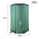 thumbnail image 5 of Barril de lluvia plegable, sistema de recolección de agua de lluvia plegable, almacenamiento de agua, 200L, 5 of 5