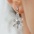 thumbnail image 2 of BEADCEST 50pcs Snowflakes Ornaments for Jewelry Accessories with Durable Design for Christmas, 2 of 4