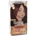 thumbnail image 1 of Garnier Belle Color Permanent Hair Dye, 550 Dark Red Auburn, 100% Grey Coverage, Enriched with Argan Oil And Wheat Germ Oils - 1 Application, 1 of 9