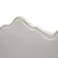 thumbnail image 4 of Baxton Studio Witherby Linen Modern Dining Banquette Bench, Beige, 4 of 8