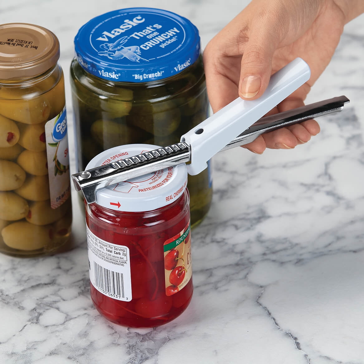 Ratcheting Jar Opener Opens Anything