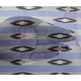 thumbnail image 4 of oneOone Tissu en Viscose Chiffon Rayé Ikat Imprimé 1 Yard 42 Pouces de Large, 4 of 4