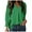 Green, variant on Womens Summer Tops Ladies Shirts And Blouses Long Sleeves Women Christmas Tops Juniors T Shirt Womens Summer with Sleeves Oversized Long Sleeve Shirts for Women Lady Sleeve Tee Wrap Shirt Fall M