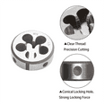 thumbnail image 3 of Ensemble de Robinetterie et de Matrice Métrique M14 X 1,5 mm, Ensemble de Matrice de Machine en Acier à Grande Vitesse, Robinet à Filetage et Matrice à Filetage Rond, 3 of 4