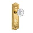 thumbnail image 1 of Nostalgic Warehouse 752248 Meadows Plate, Backset Size: 2.75", Unlaquered Brass, 1 of 4