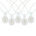 thumbnail image 6 of Novelty Lights Outdoor 25 Ft G50 Corded Electric Globe LED String Lights, White Wire, 6 of 7