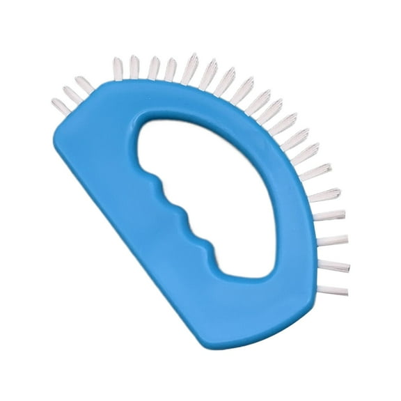 Floor Brush Kitchen Cleaning Brush Blue, Grout Cleaner Brush with Handle Green Tile Joint Scrub Brushes for Deep Cleaning Kitchen Bathroom Window Door Track Stove Tops Seams Shower Floor Lines