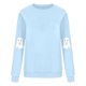 thumbnail image 4 of Ailaofu Women's Ghost Skull Crop Sweatshirt Fall Halloween Long Sleeve Pullover Spooky Season Sweatshirt, 4 of 4