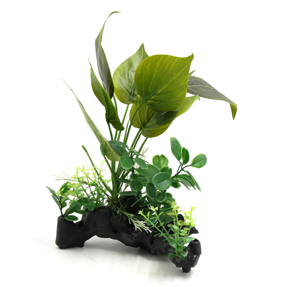 Plastic Aquarium Terrarium Plants Landscacpe Decorative Ornament for