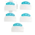 thumbnail image 3 of Bewildely Cortador de cuchillos para pasteles, raspador de plástico decorativo para crema, rebanador de bordes para pasteles, herramientas de decoración Cocina y Comedor 3.38g Bewildely HA080605-03, 3 of 6