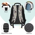 thumbnail image 4 of Yuyamidu Fish Camo Backpack for School Middle School Book Bags 17 Inch Bookbag for Girls Boys 12-14 Portable Schoolbag with Adjustable Shoulder Strap, 4 of 7