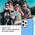 thumbnail image 4 of Compatible with iPhone 13 Pro Case, Liquid Silicone Soft Gel Rubber iPhone 13 Pro Phone Case Slim Fit Cover with Microfiber Lining Protective Phone Cases for iPhone 13 Pro 6.1 inch, Sea Blue, 4 of 15